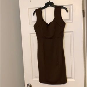 Brown dress